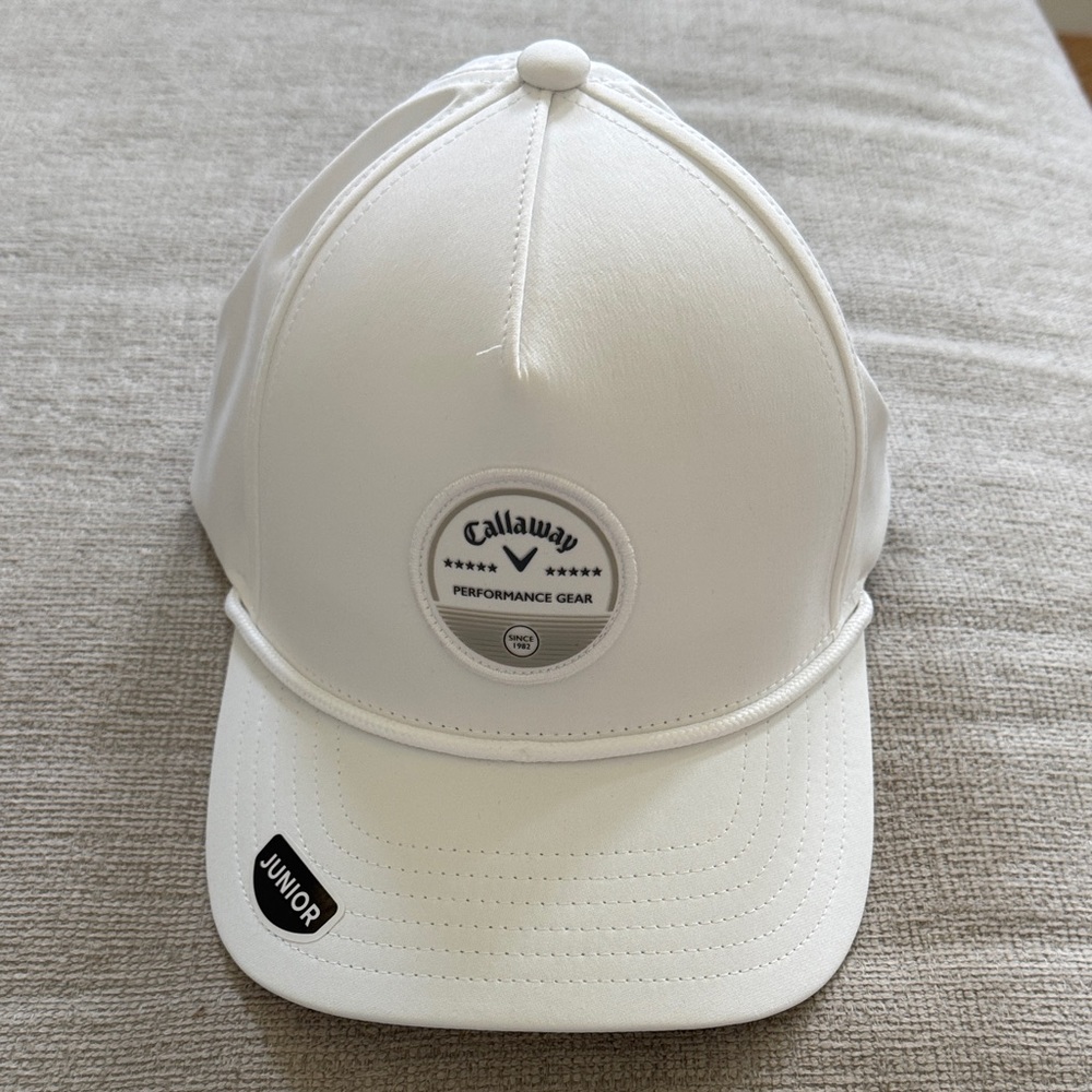 Callaway Classic White Junior Hat